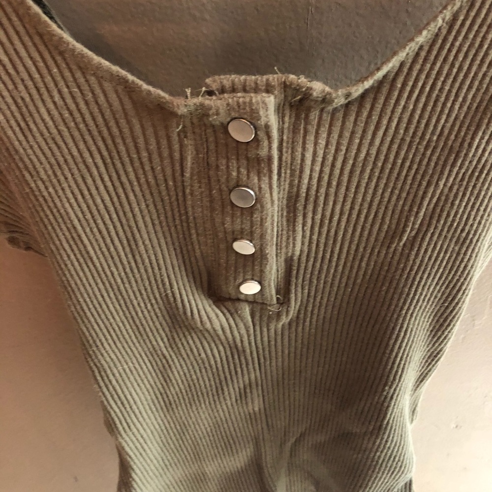 Shinestar ribbed bodysuit